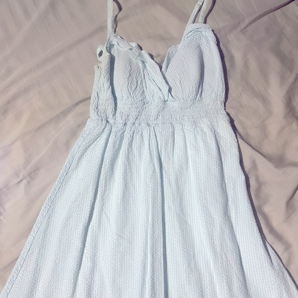 ⭐️ 5 for $25 ⭐️ Blue Seersucker Dress